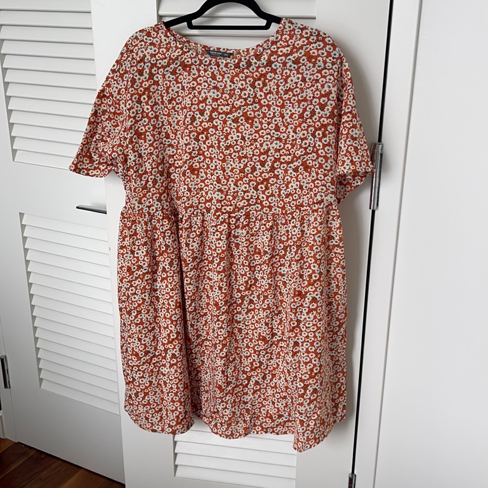 Floral T-Shirt Dress